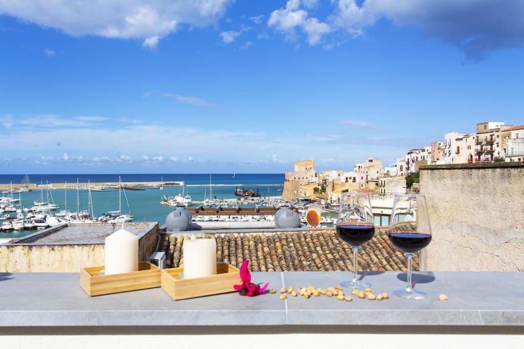 A 2 Passi Dal Castello ,Appartamento Con Veranda Castellammare del Golfo Exterior foto